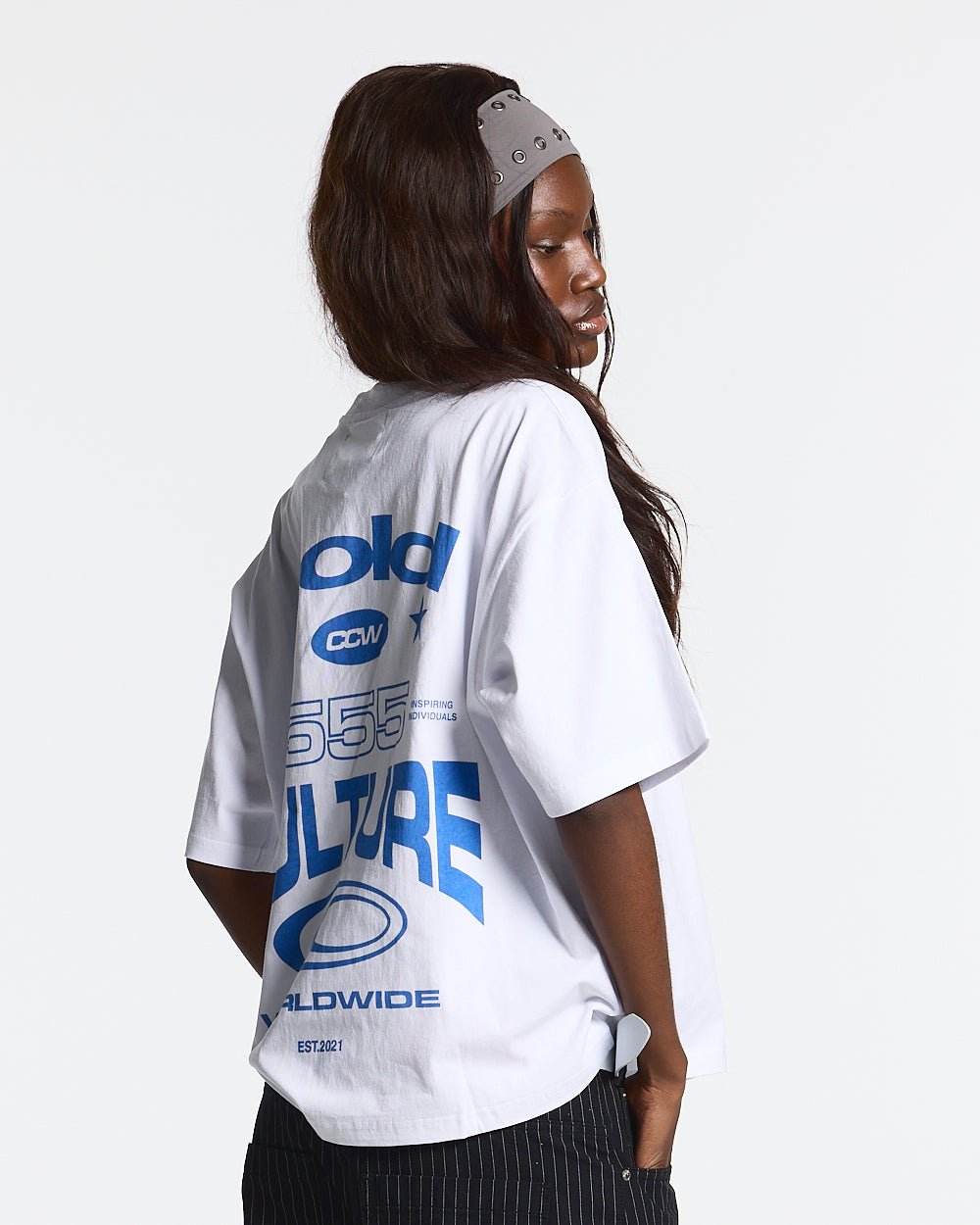 555 TEE WHITE