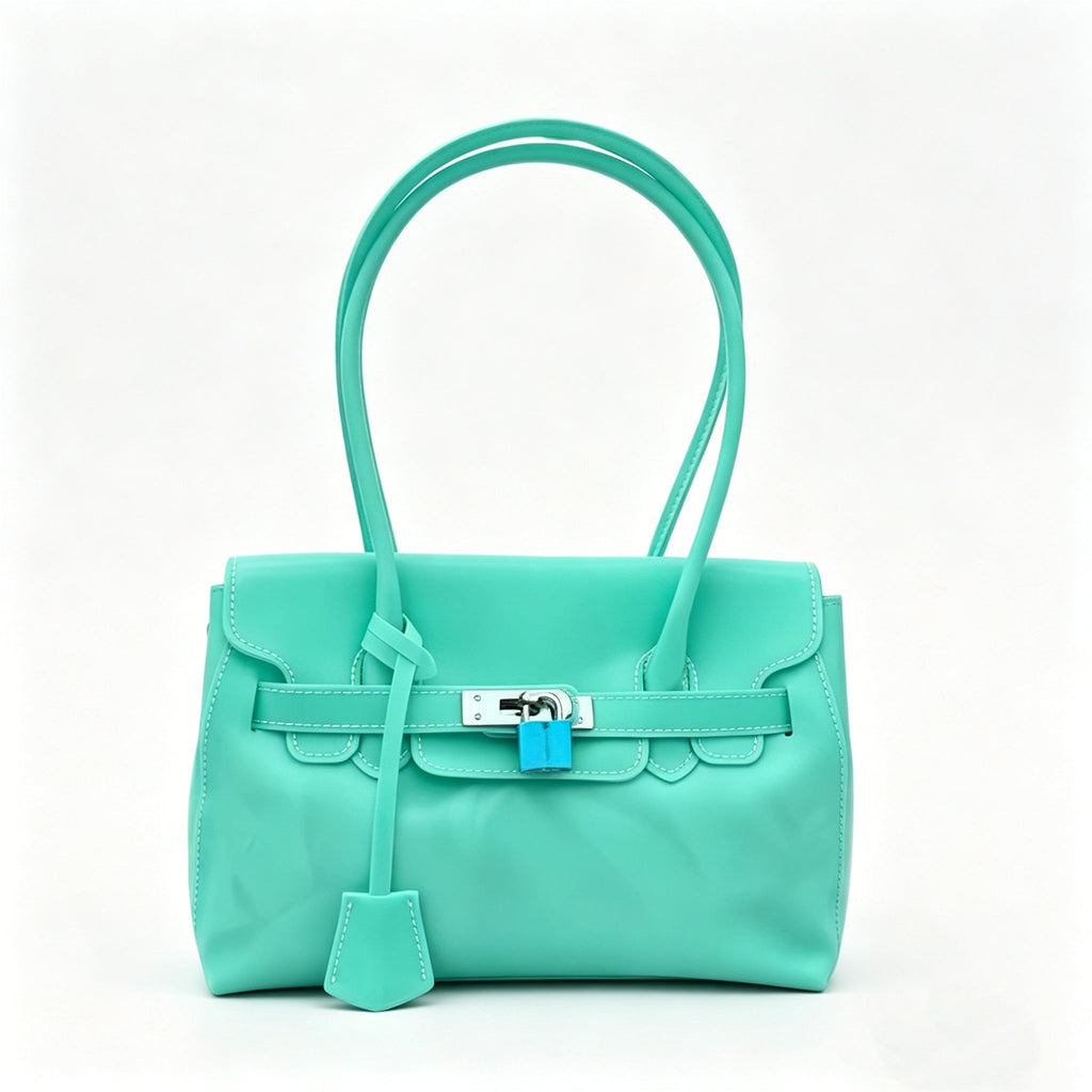 Girly Jelly Tote Shoulder Bag