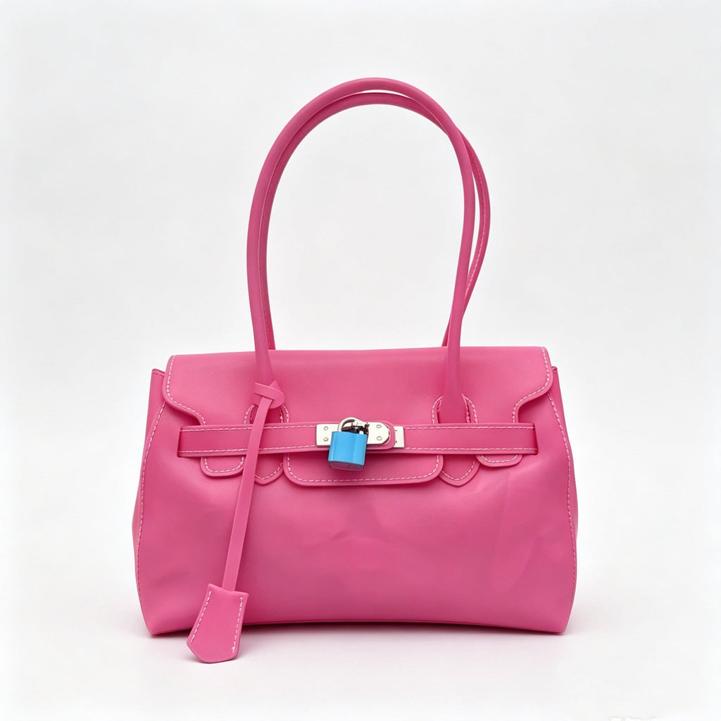 Girly Jelly Tote Shoulder Bag
