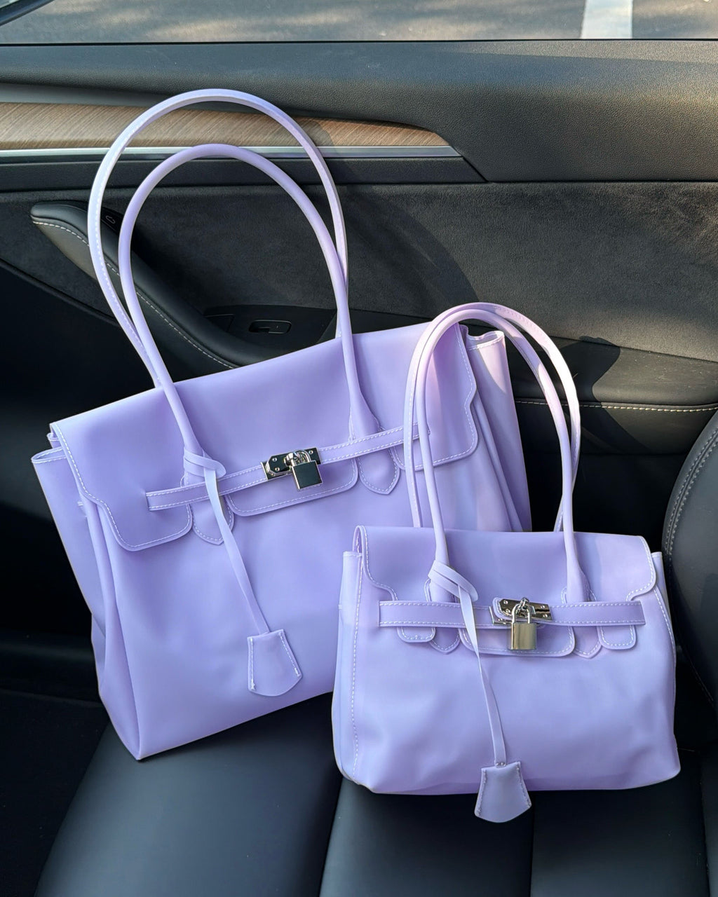 Girly Jelly Tote Shoulder Bag