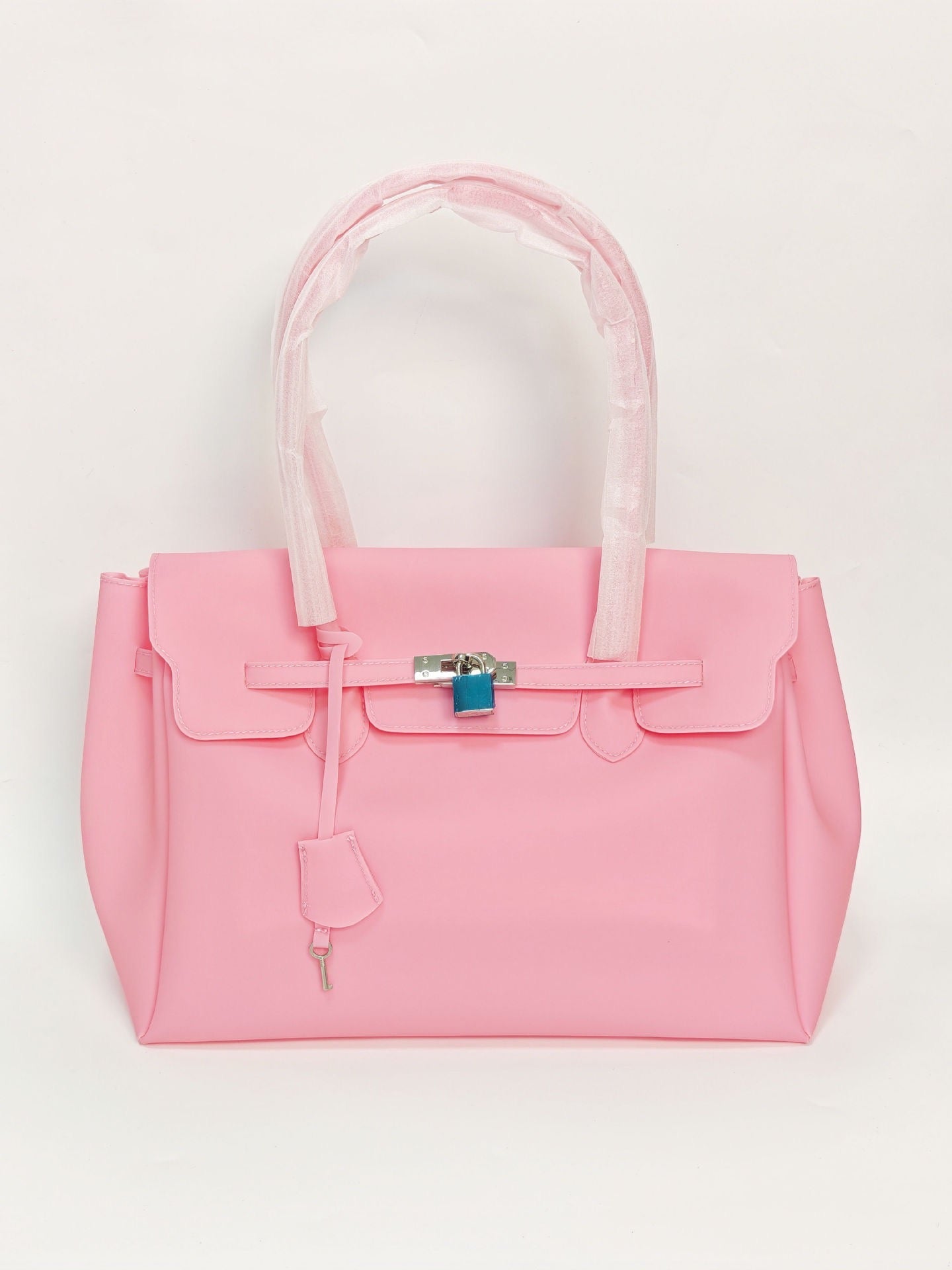 Girly Jelly Tote Shoulder Bag