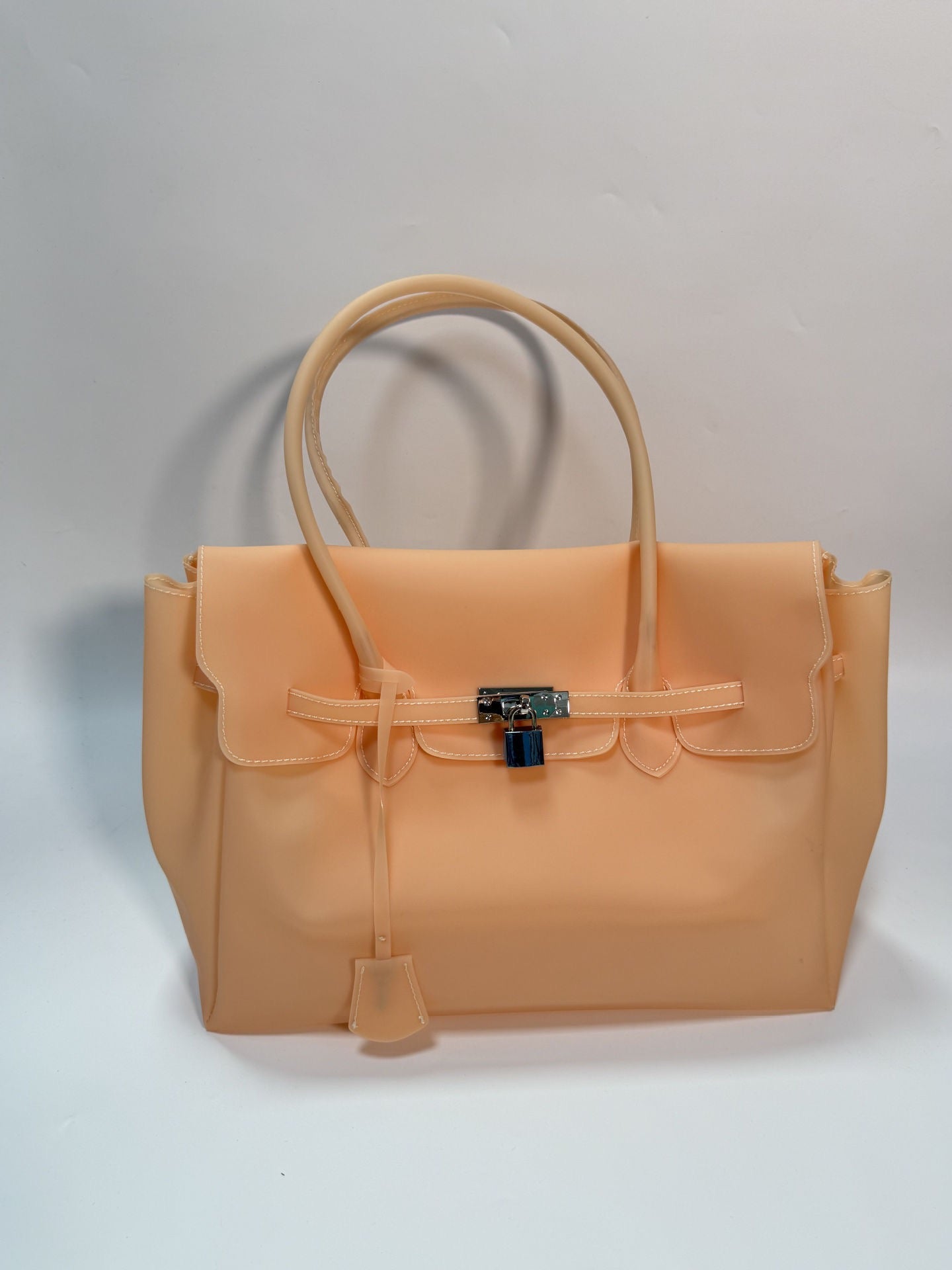 Girly Jelly Tote Shoulder Bag