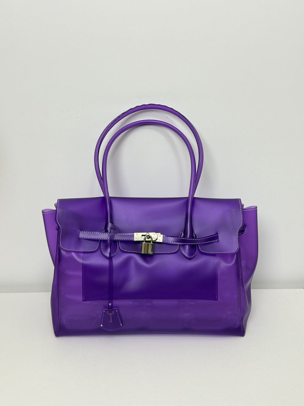 Girly Jelly Tote Shoulder Bag