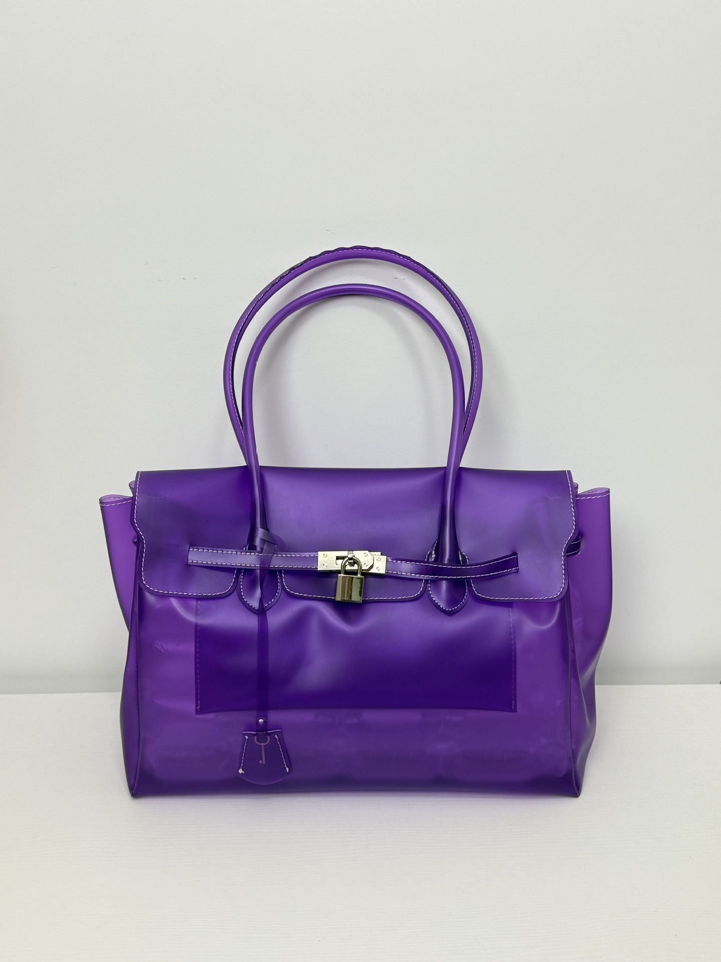 Girly Jelly Tote Shoulder Bag