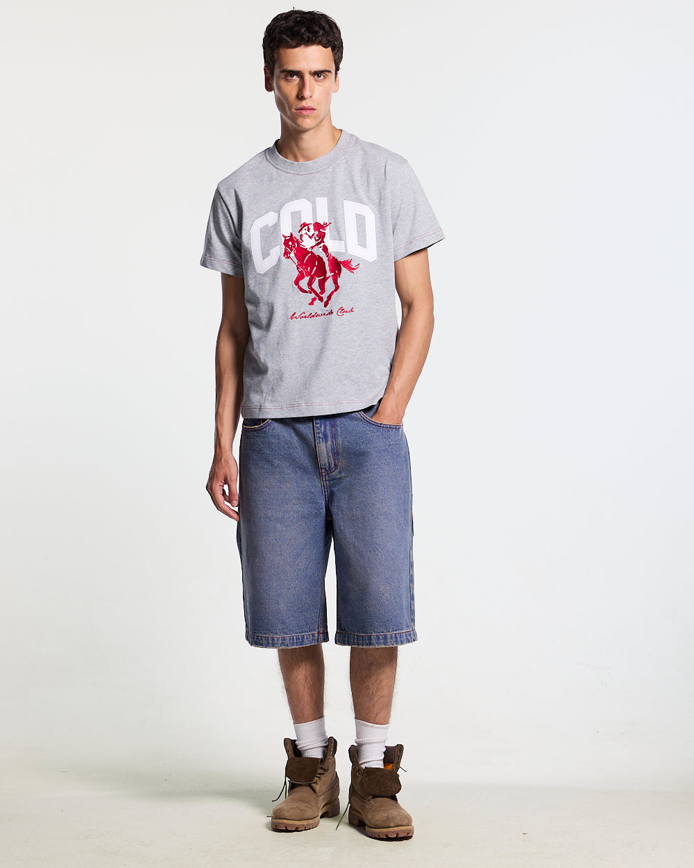 OPERA TEE HEATHER GREY