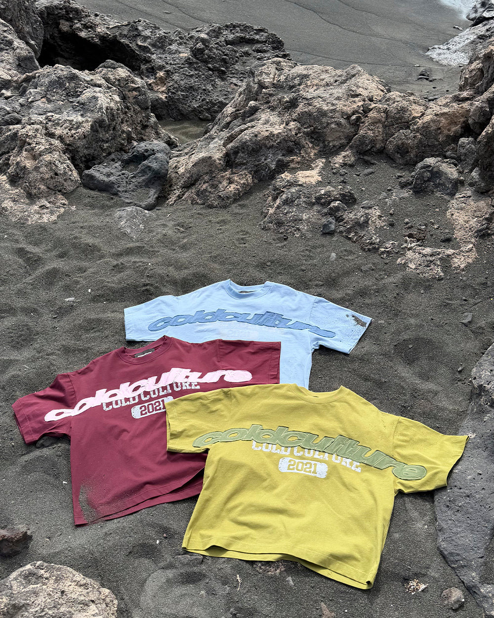 MIX MATCH TEE BLUE