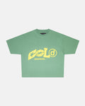 ADVENTURES TEE GREEN & YELLOW