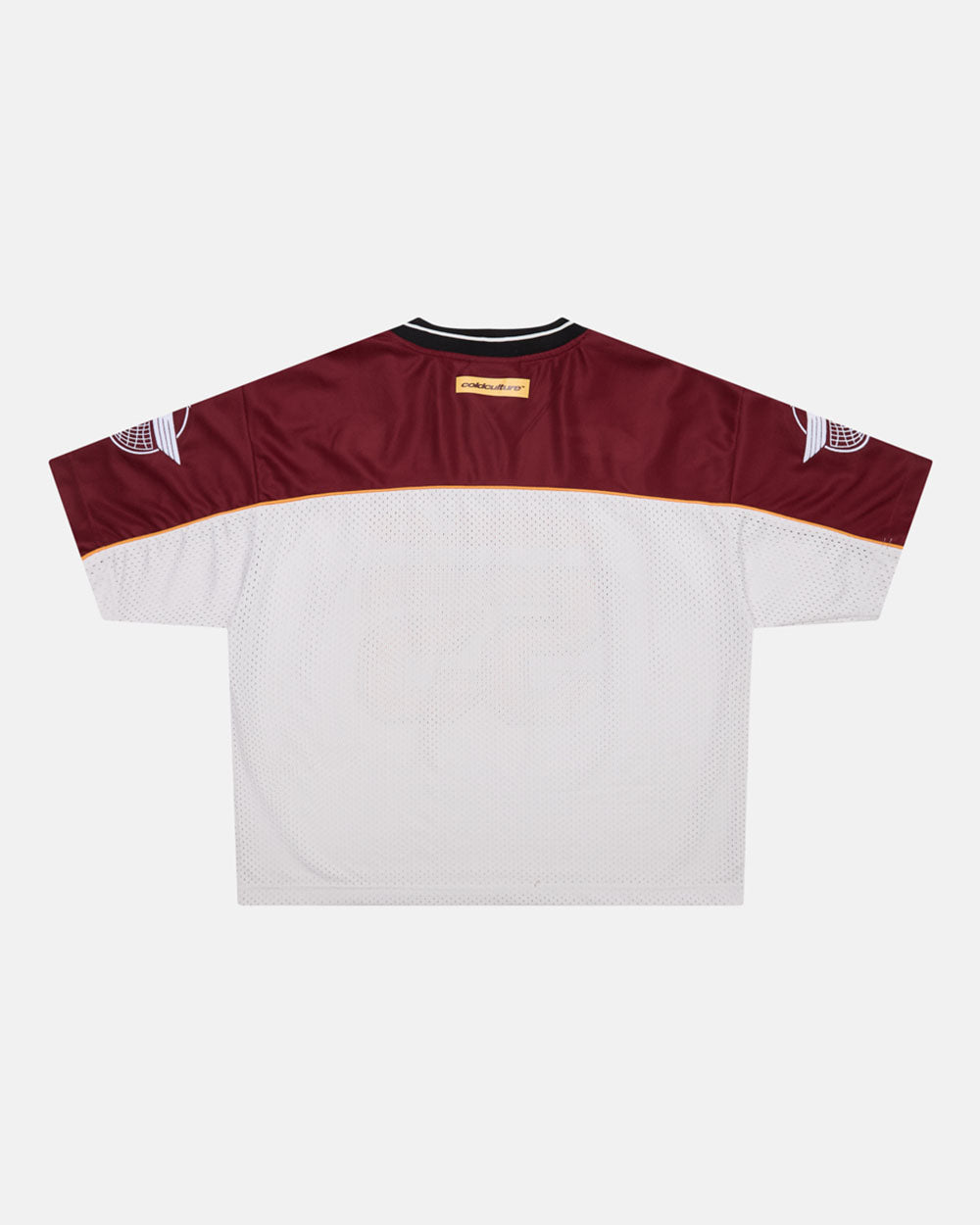 AERO STEED TEE CREAM/BURGUNDY
