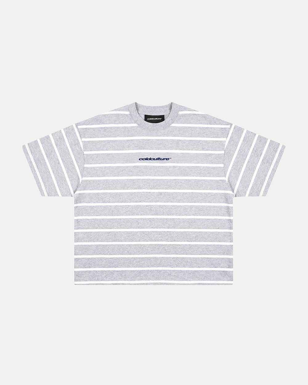 BAY STRIPE TEE GREY