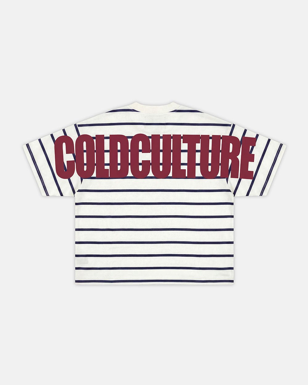 BAY STRIPE TEE WHITE