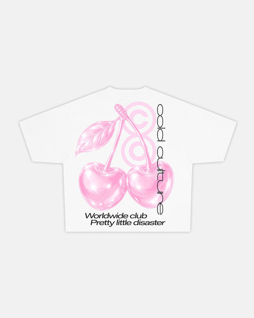 BERRY TEE WHITE