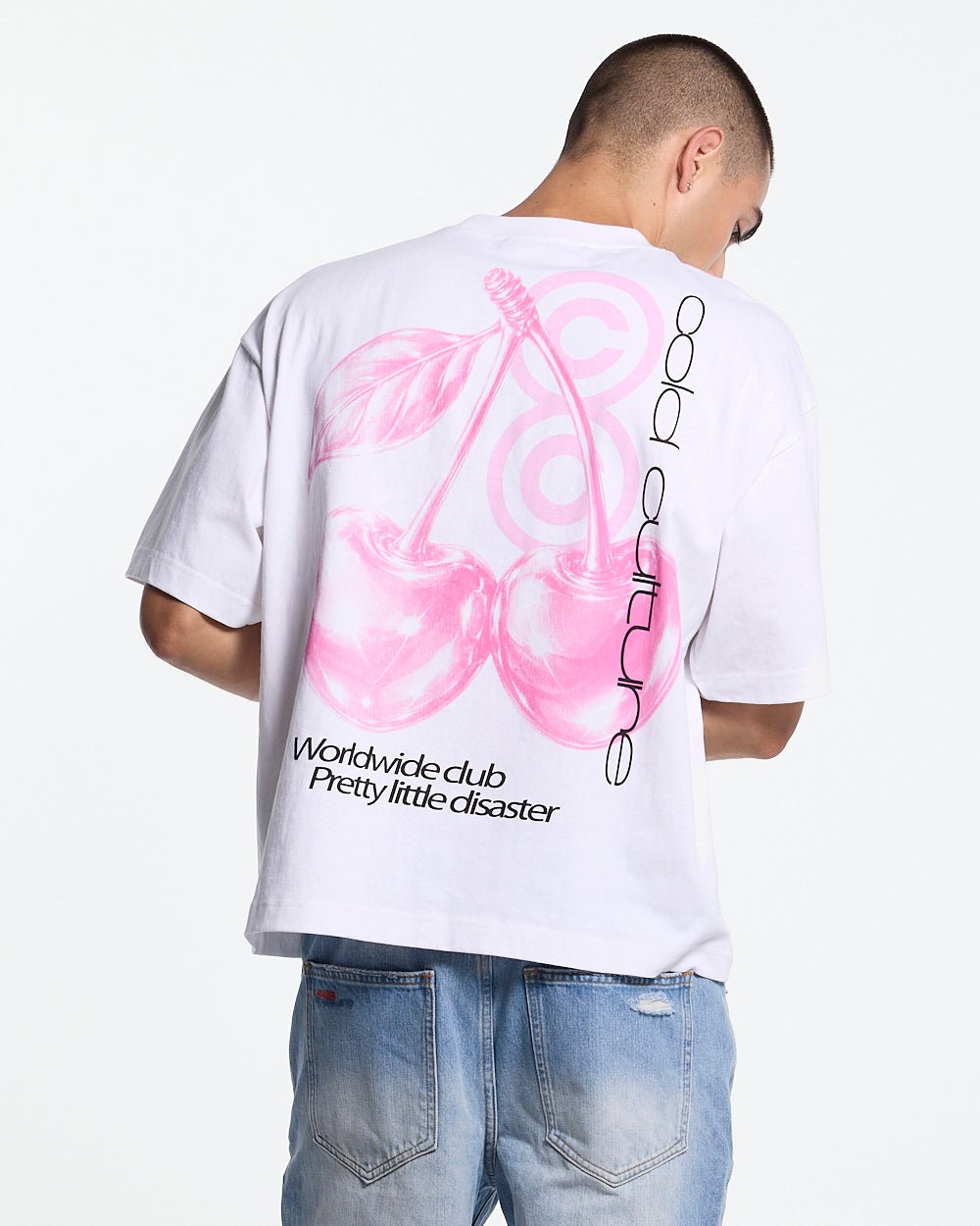 BERRY TEE WHITE