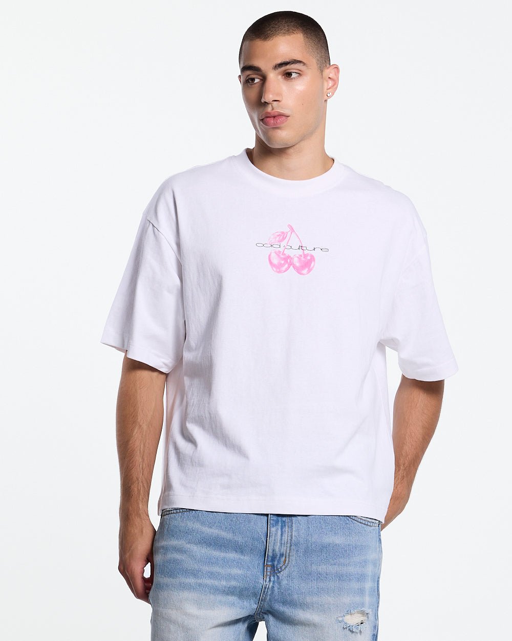 BERRY TEE WHITE