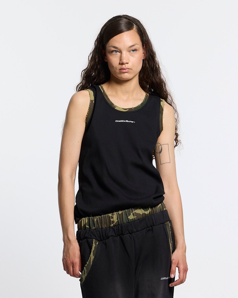 BLACK OPS TANK TOP BLACK