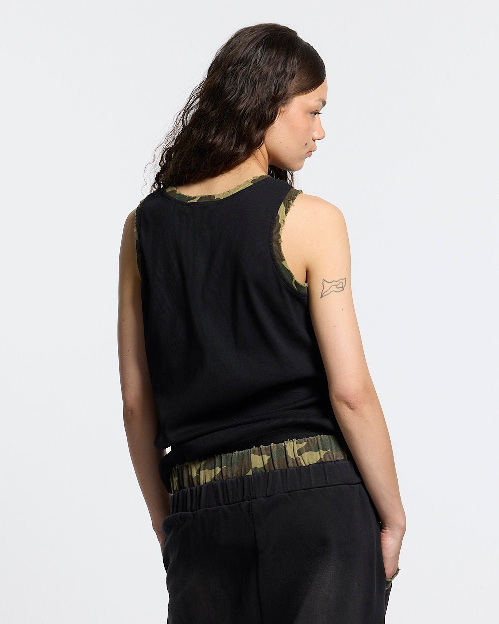 BLACK OPS TANK TOP BLACK