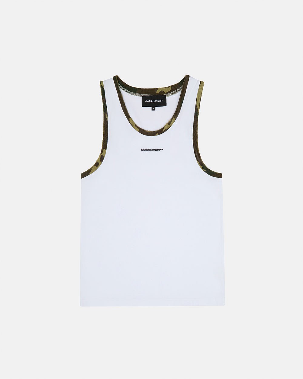 BLACK OPS TANK TOP WHITE