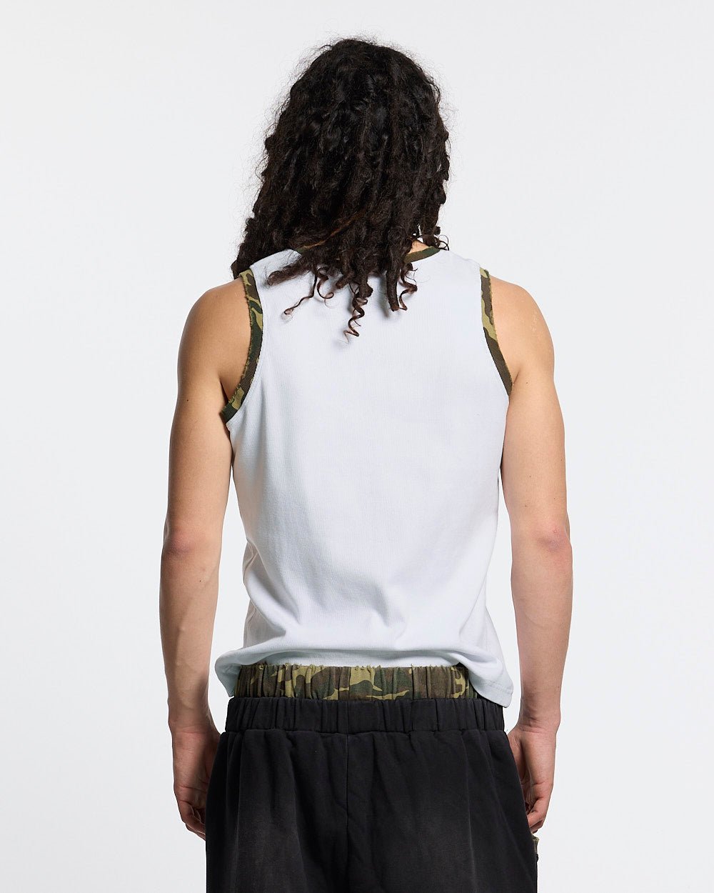 BLACK OPS TANK TOP WHITE