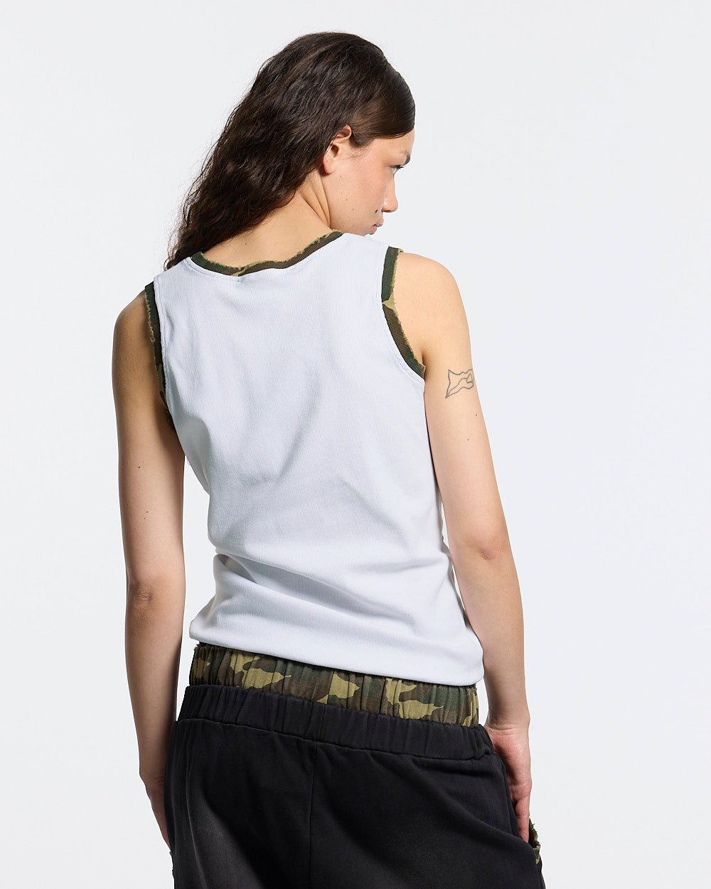 BLACK OPS TANK TOP WHITE