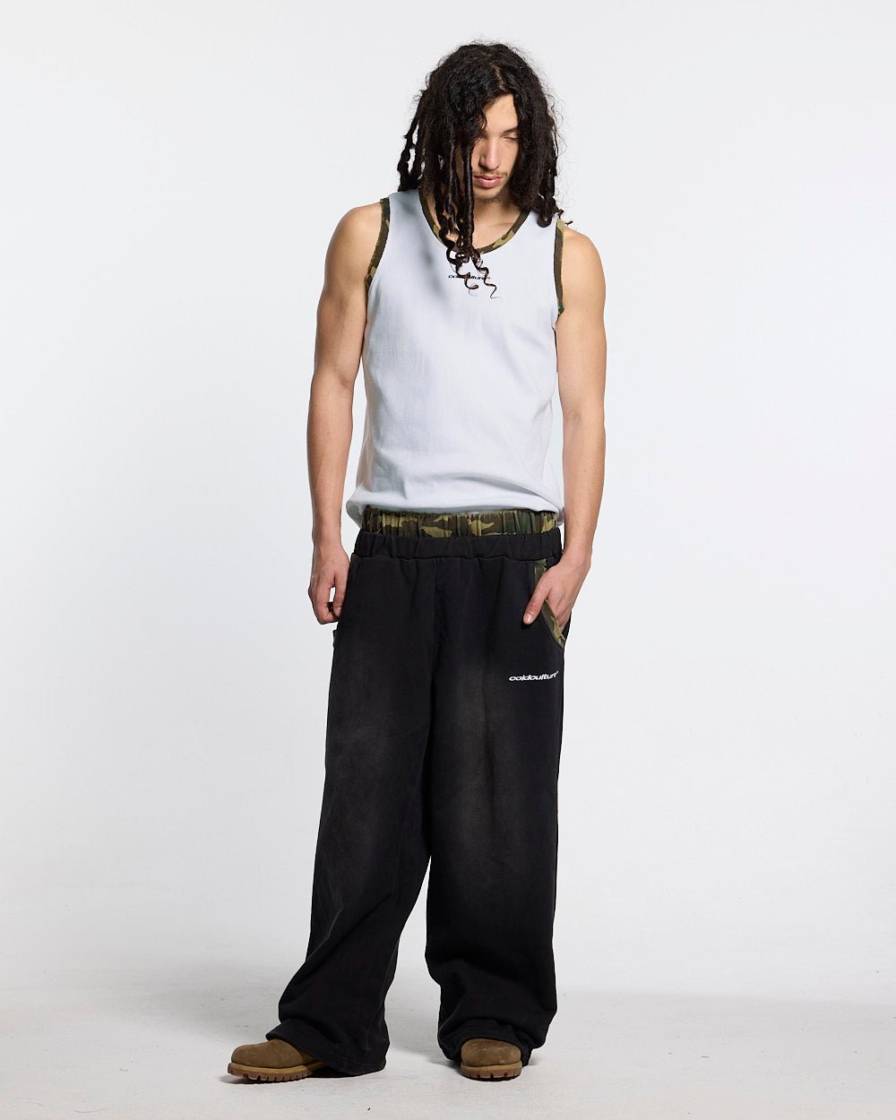 BLACK OPS TANK TOP WHITE
