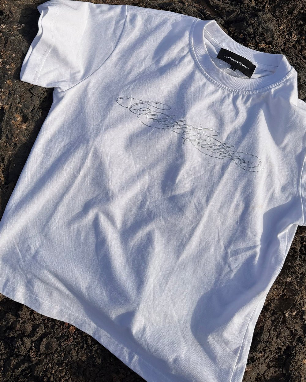 BLING TEE WHITE