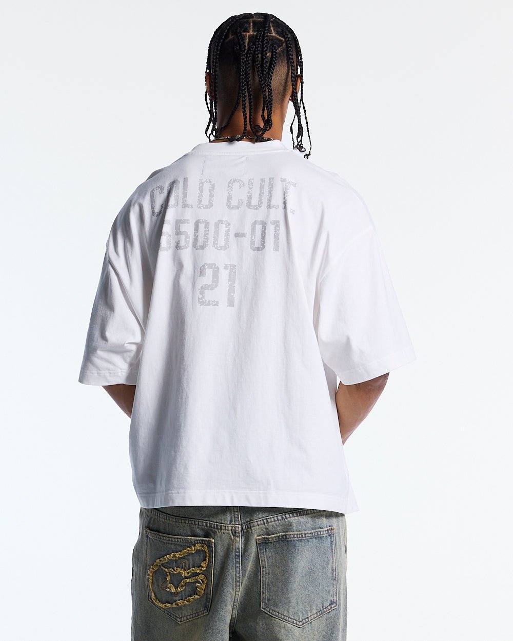 BOARDING TEE WHITE