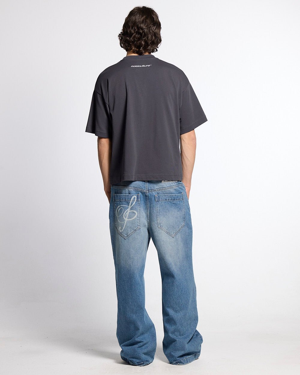 BULLDOG TEE DARK GREY
