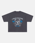 BULLDOG TEE DARK GREY