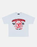 BULLDOG TEE LIGHT BLUE