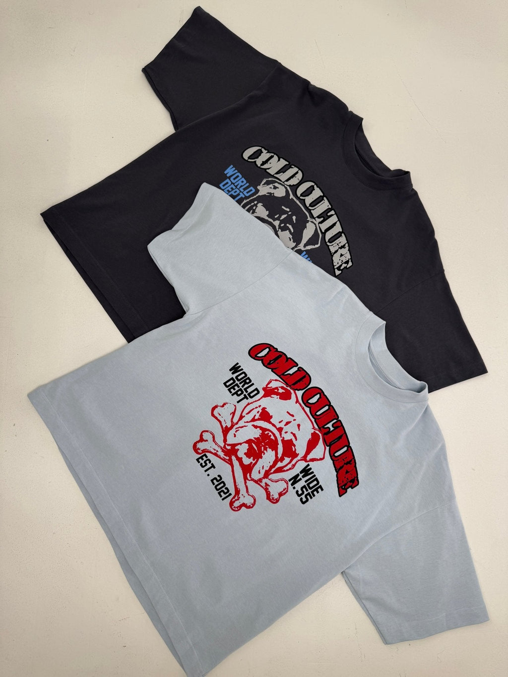 BULLDOG TEE DARK GREY
