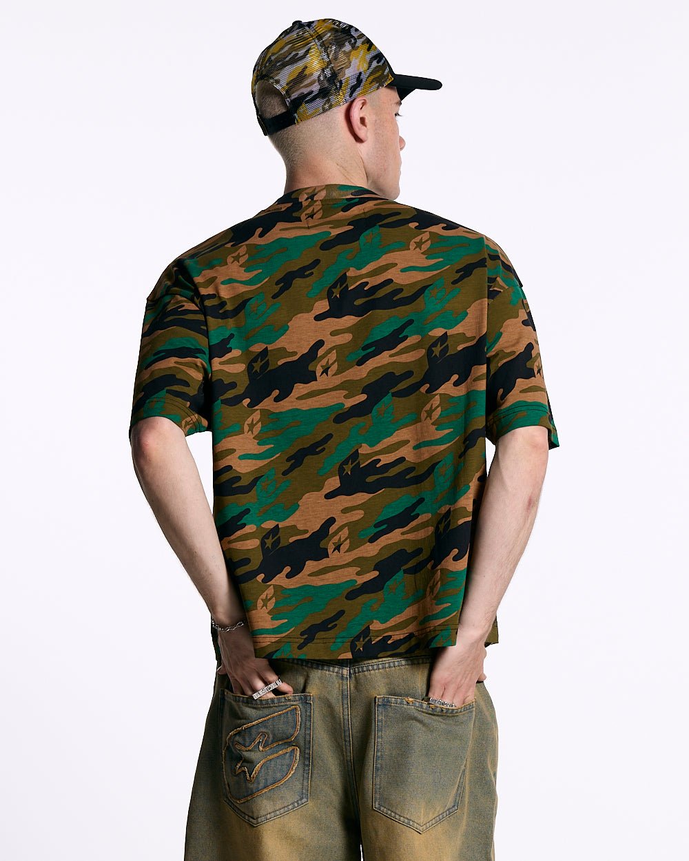 CAMO TEE GREEN