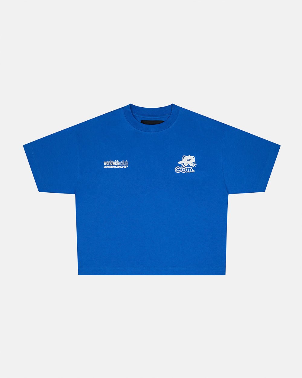 CIBERCAT TEE BLUE