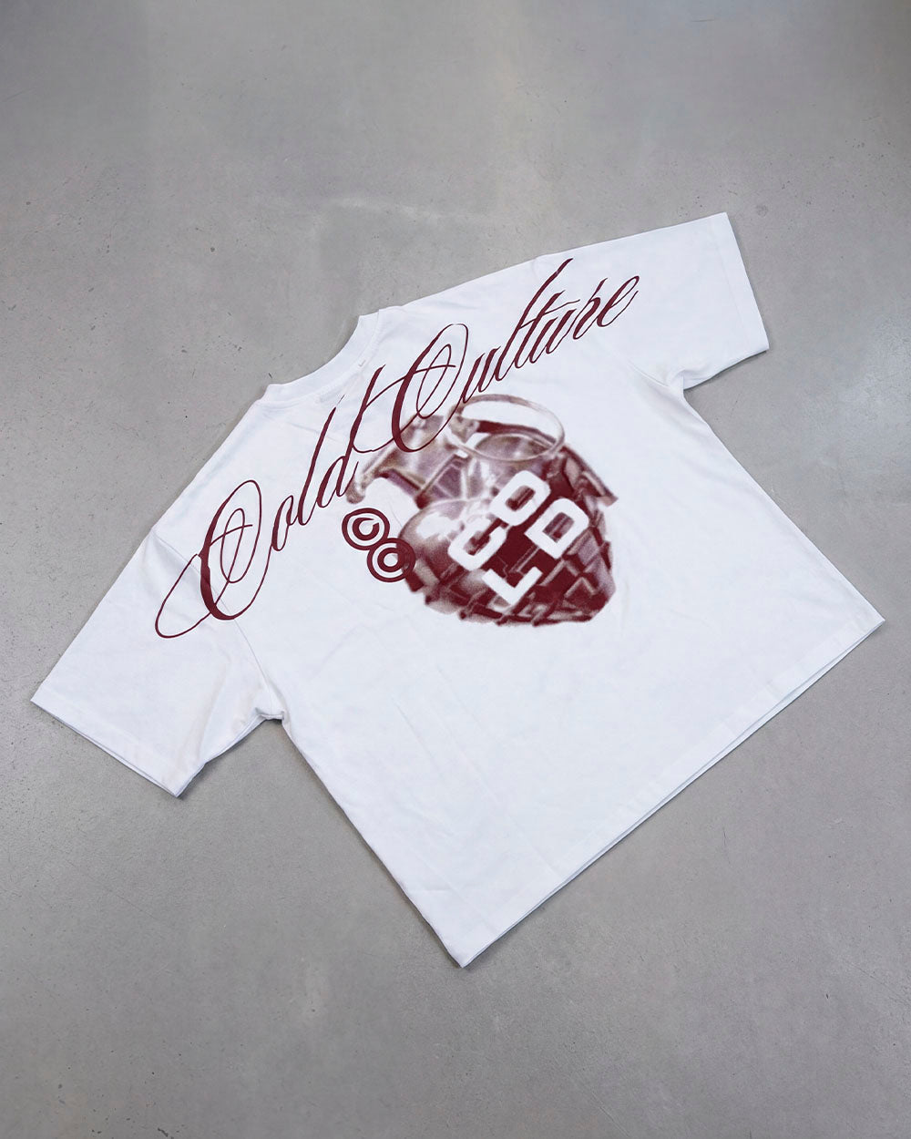 COLD HEARTS TEE WHITE