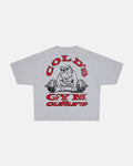 COLD´S GYM BOXY TEE GREY