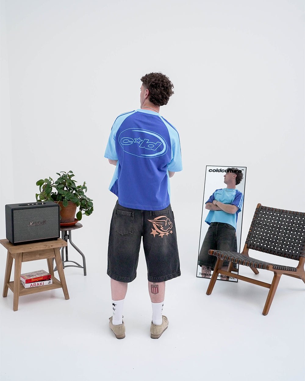 COMBO TEE BLUE