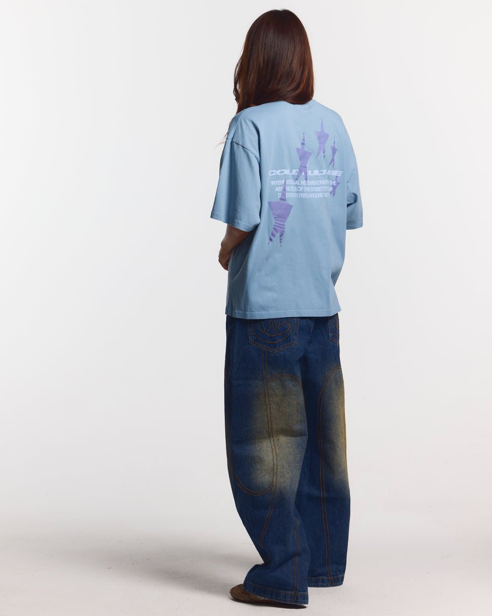 COSMOS ARC TEE SHADY BLUE