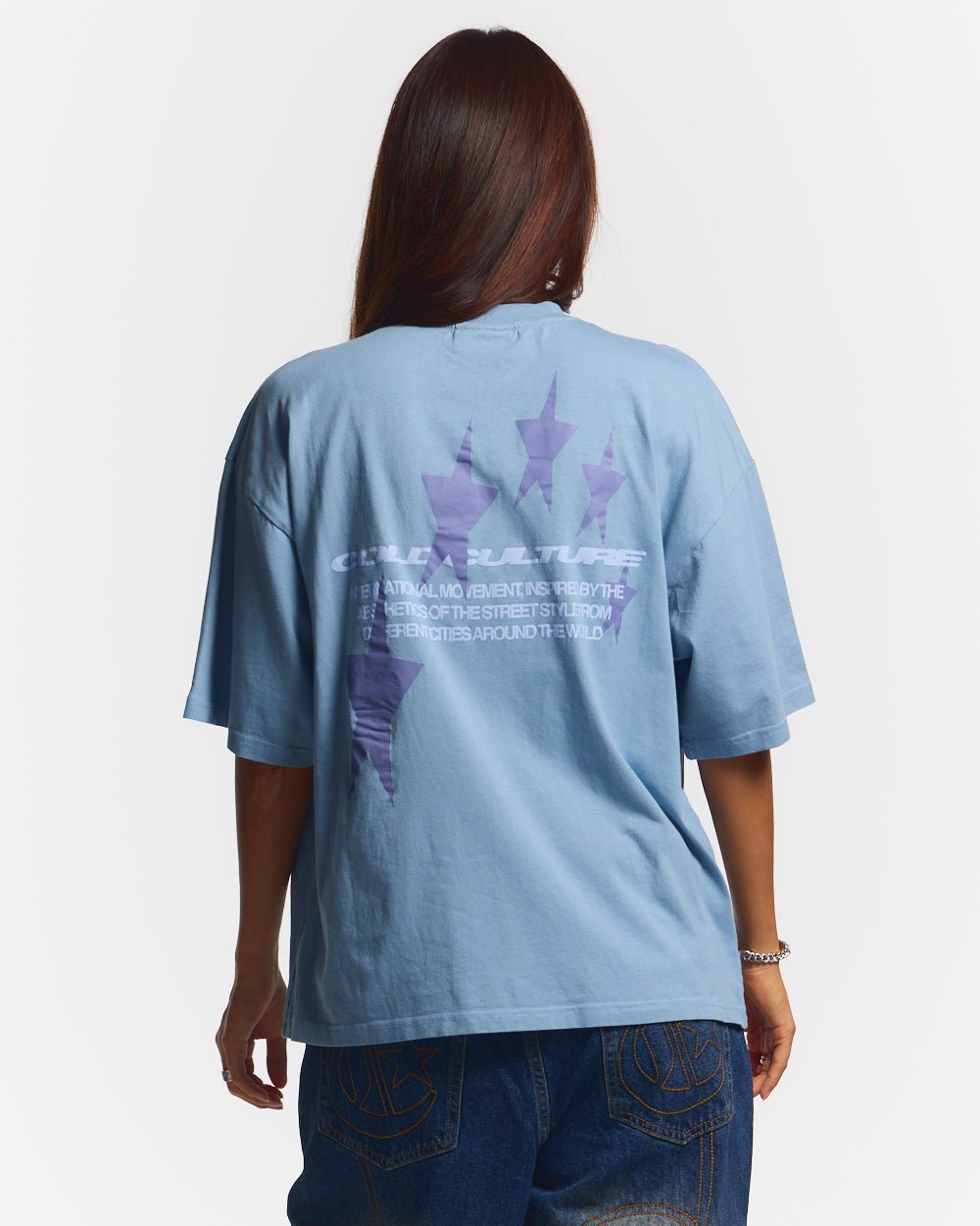 COSMOS ARC TEE SHADY BLUE