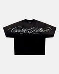 CROSSED SCRIPT TEE 2.0 BLACK