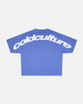 CURVED TEE AMPARO BLUE