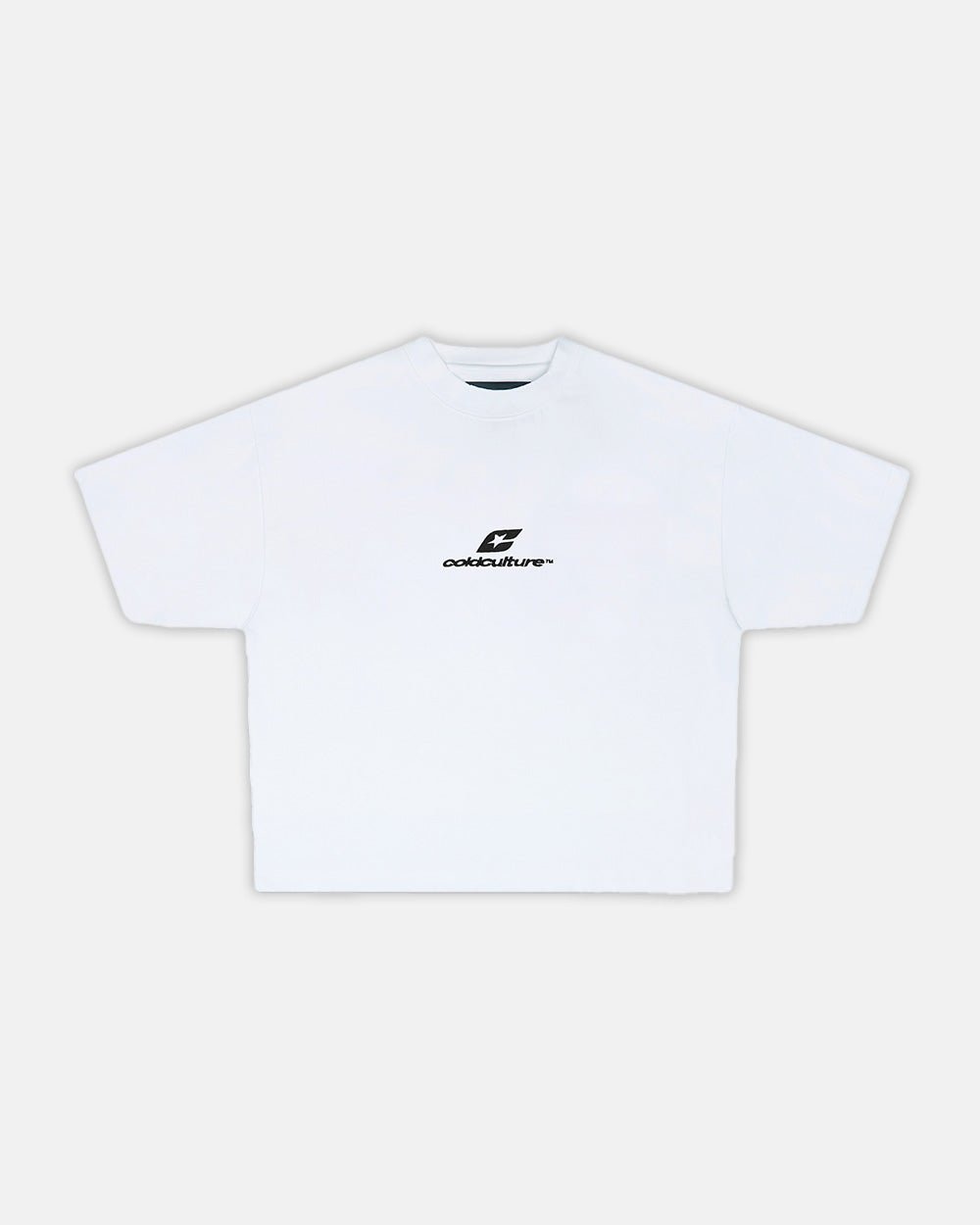 CURVED TEE WHITE