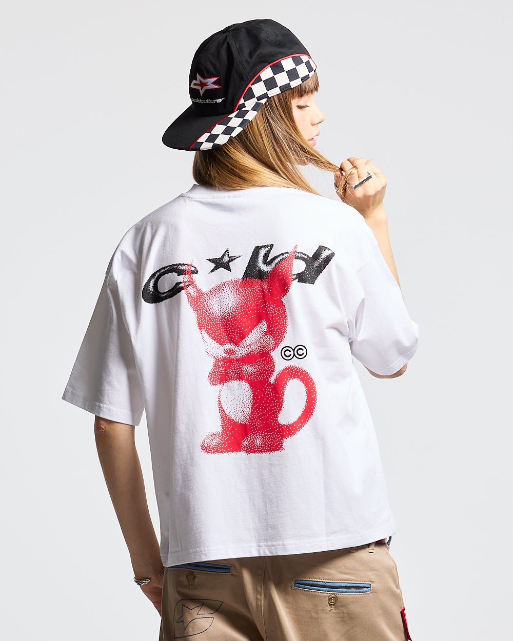 DEMON TEE WHITE