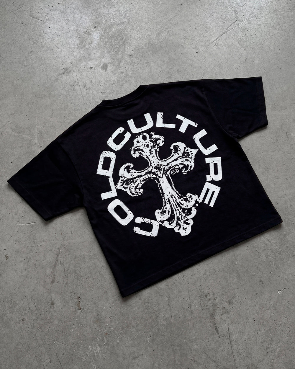 DISCHARGE TEE BLACK