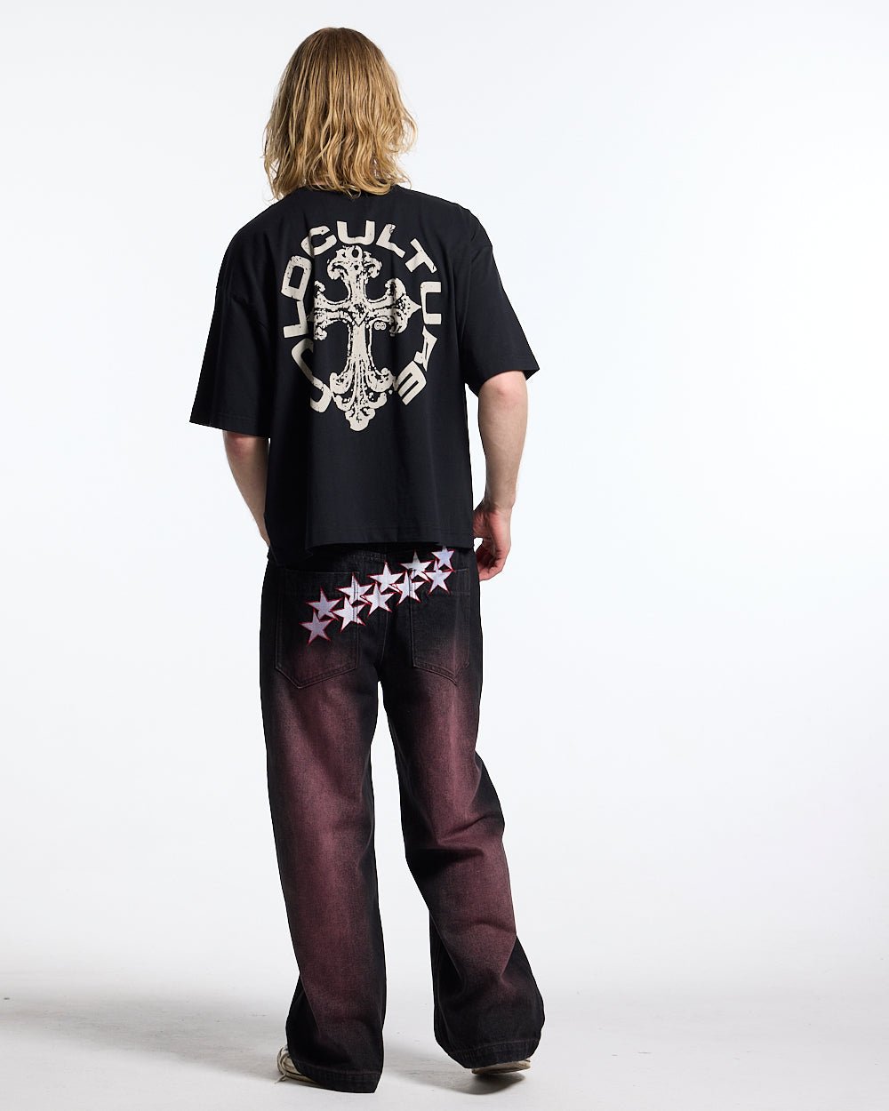 DISCHARGE TEE BLACK