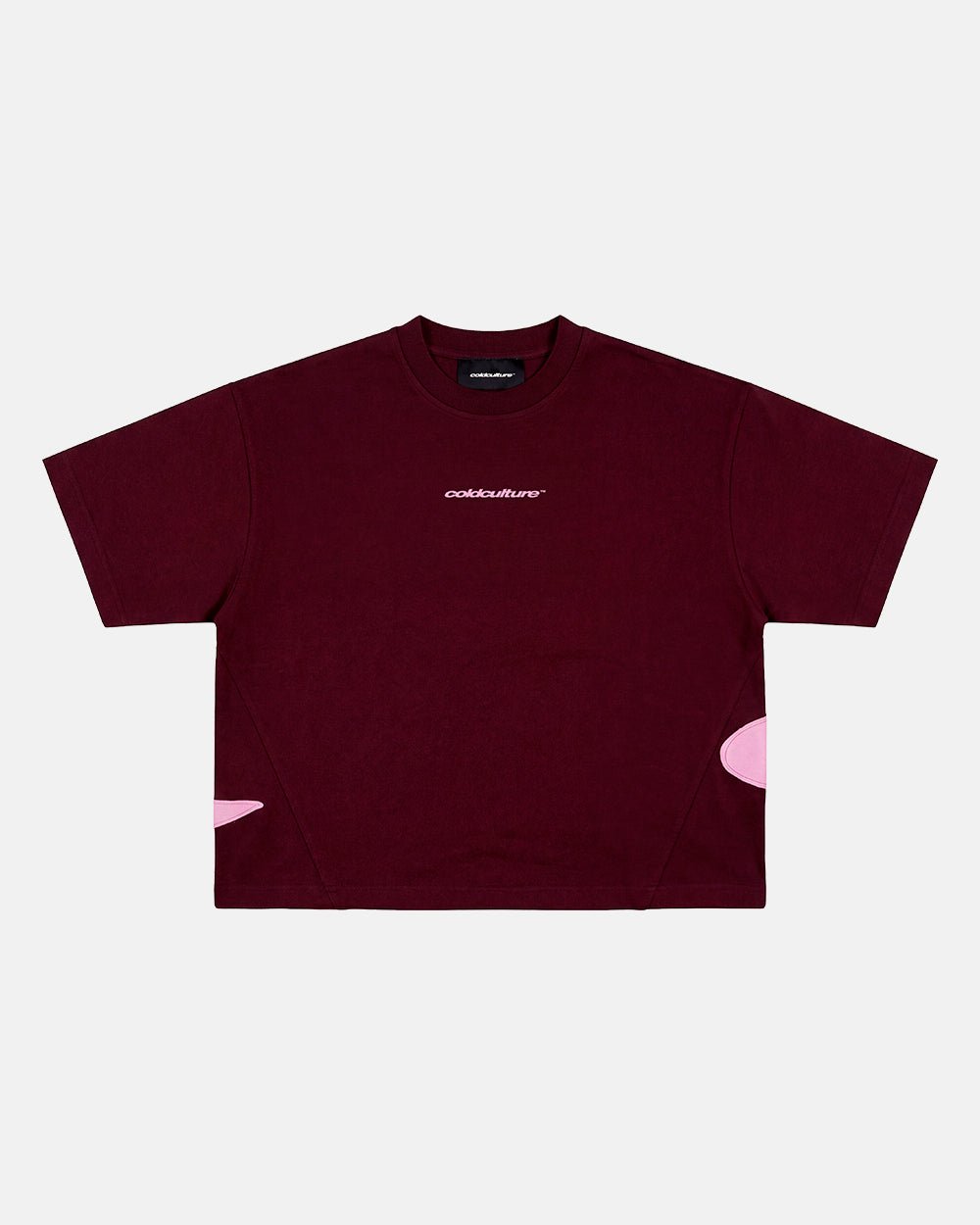 DISTRESS DEFENSE TEE BURGUNDY