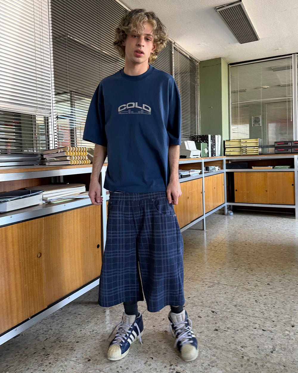 DOTS CLUB TEE BLUE