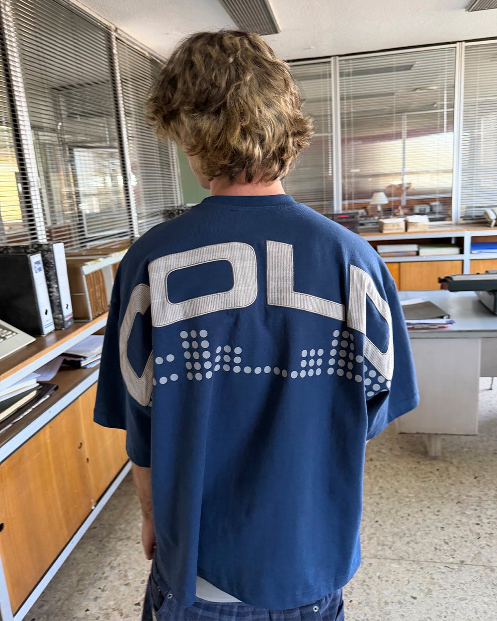 DOTS CLUB TEE BLUE