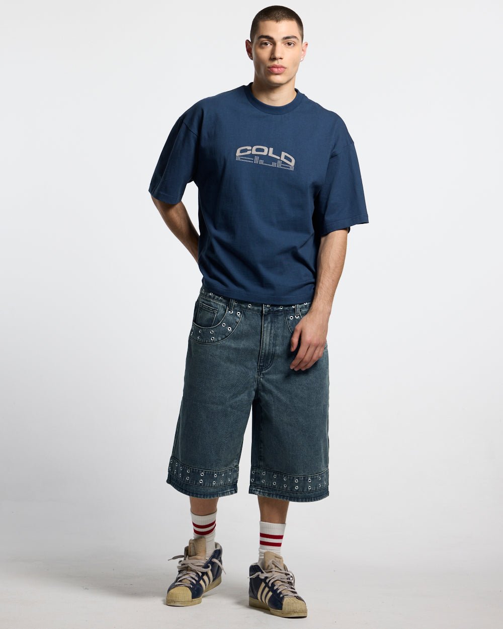 DOTS CLUB TEE BLUE