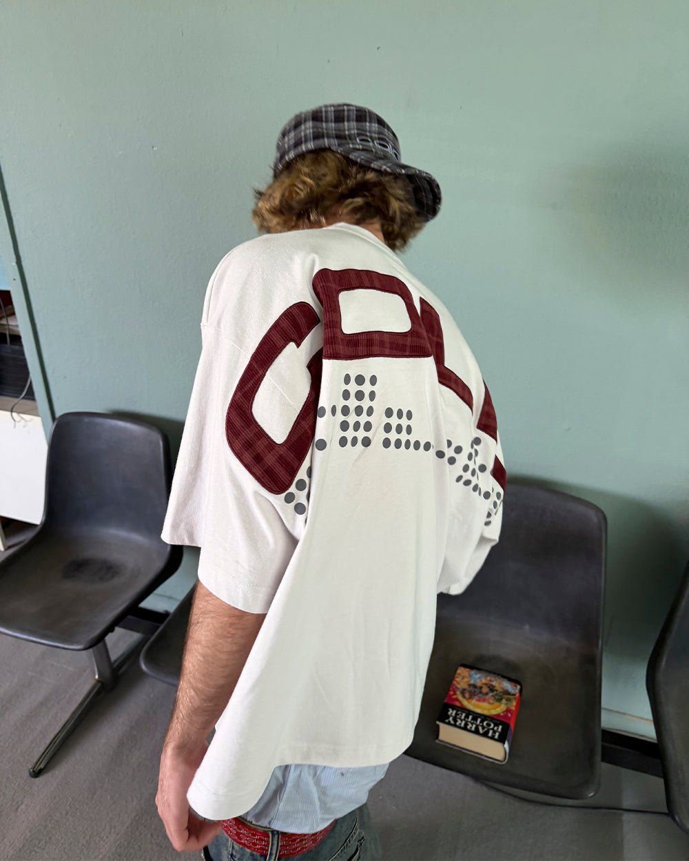 DOTS CLUB TEE LIGHT GREY