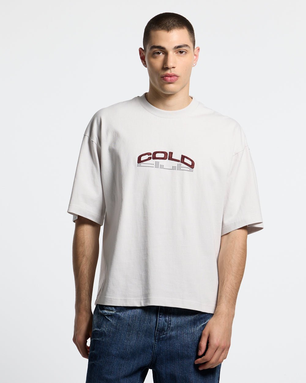 DOTS CLUB TEE LIGHT GREY