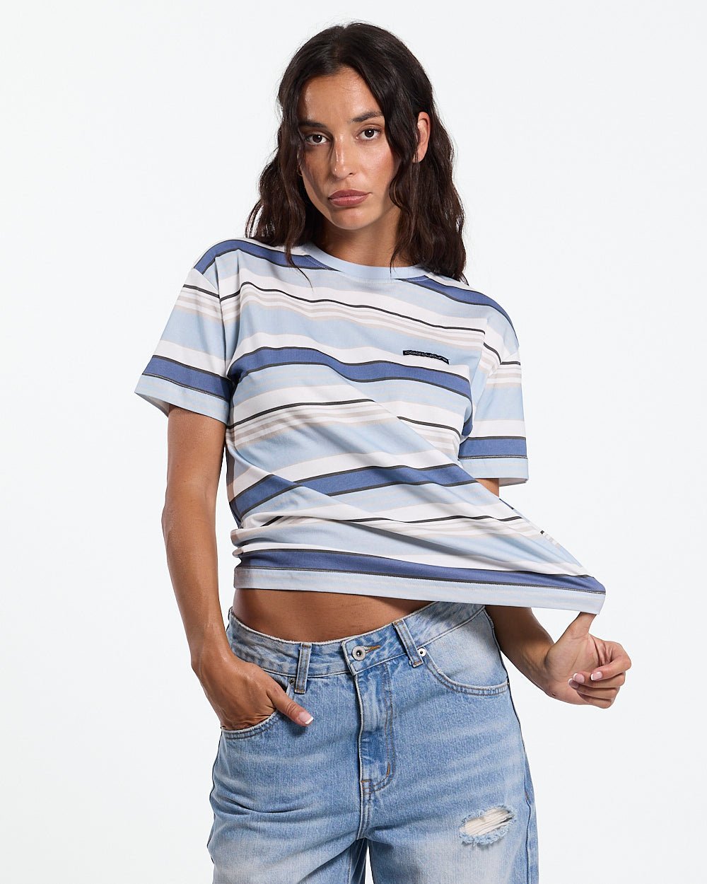 DRIFTLINE TEE BLUE