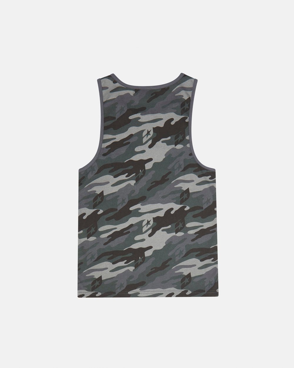 ESSENTIAL TANK TOP CAMO GREY